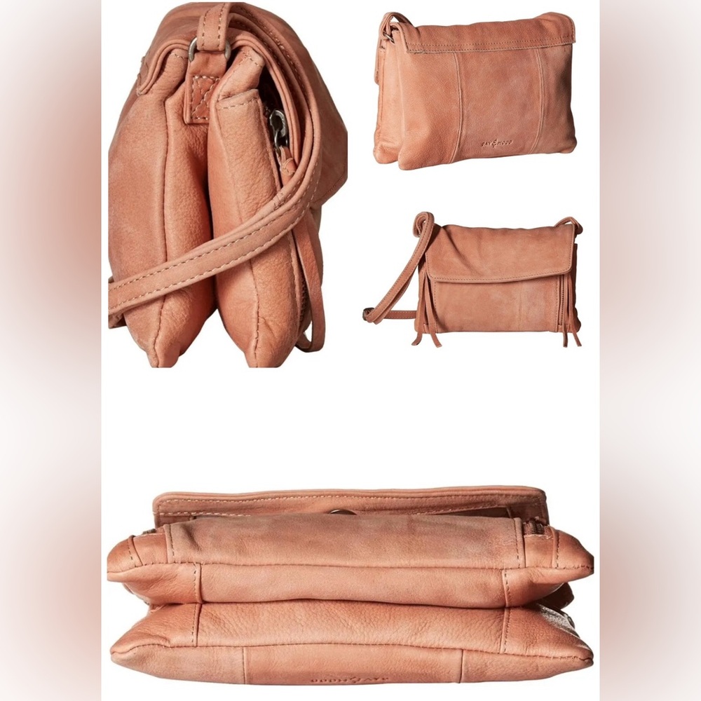 Leather Crossbody Day & Mood Malou Hobo Purse Bag